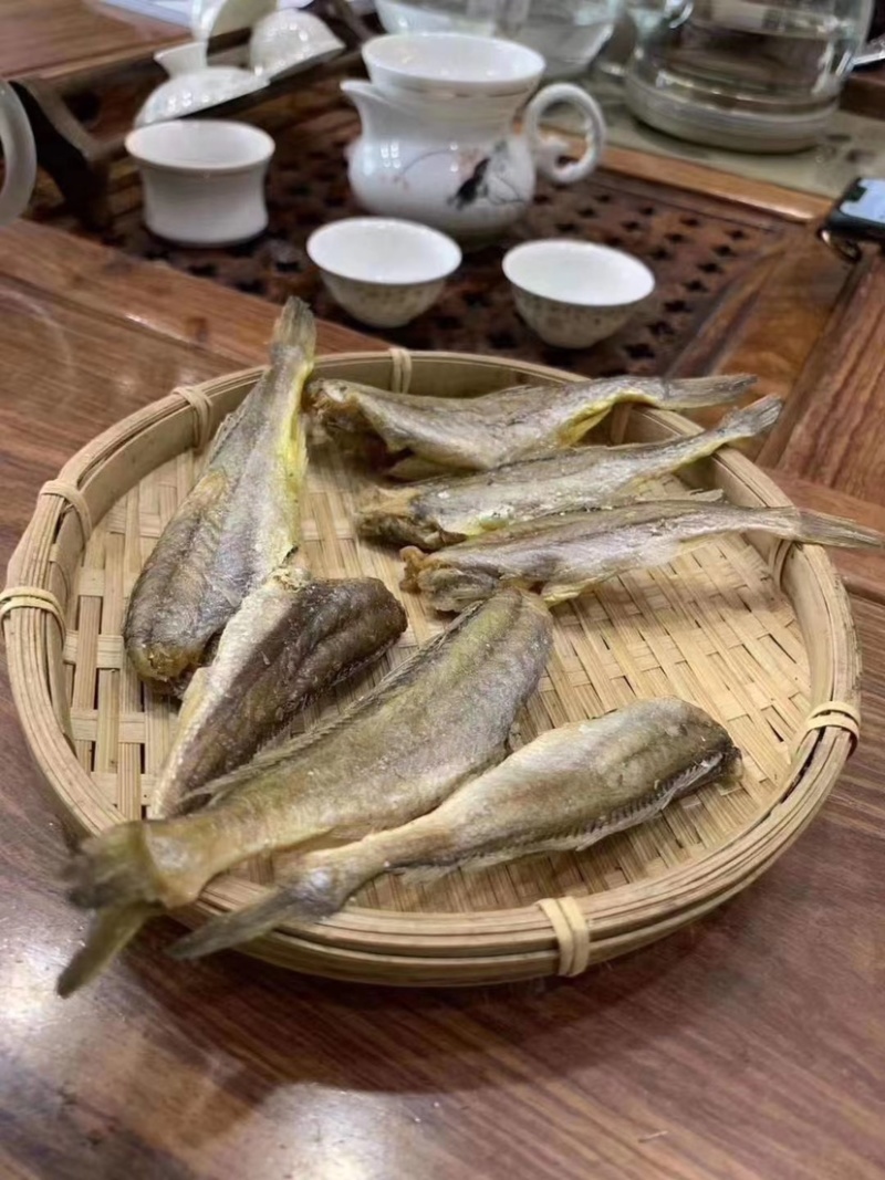 香酥小黄鱼干黄花鱼酥带鱼干开袋即食休闲零食