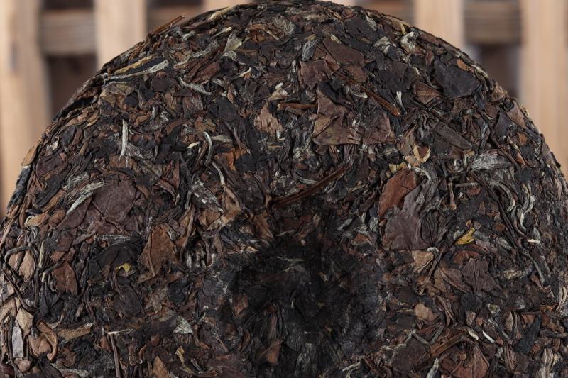福鼎白茶老白茶2017年寿眉饼300克陈茶
