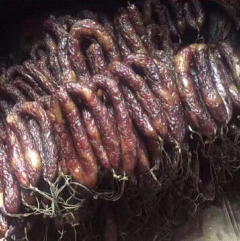 广西桂林龙胜烟熏腊肠