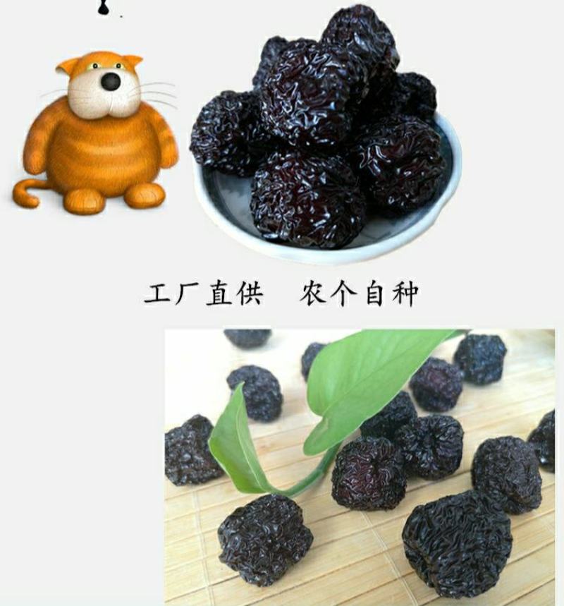 紫晶黑枣农家圆形乌枣香甜可口保质保量包邮