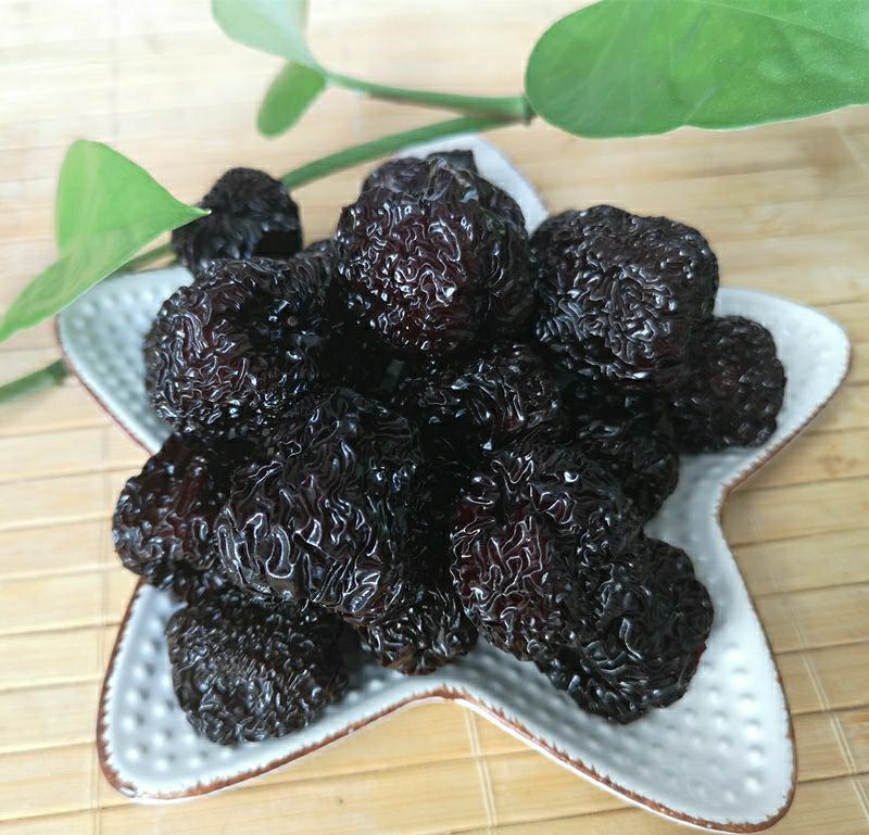 紫晶黑枣农家圆形乌枣香甜可口保质保量包邮
