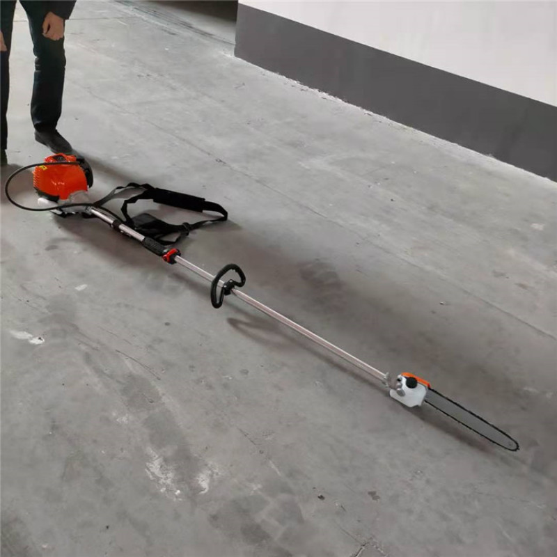 园林便携式高枝锯可更换多种工具头绿化伐木修枝高枝锯