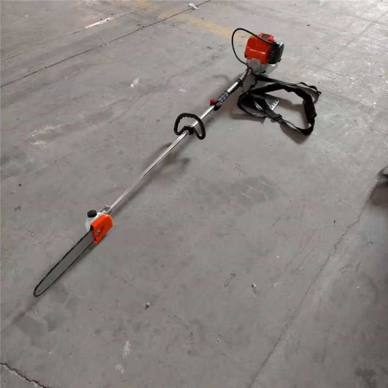 园林便携式高枝锯可更换多种工具头绿化伐木修枝高枝锯