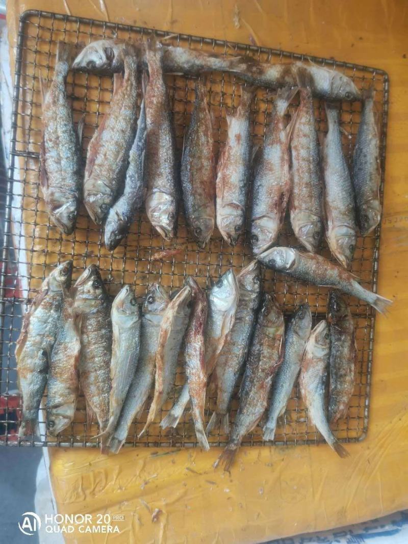妈妈的味道，传统炕干马口鱼。