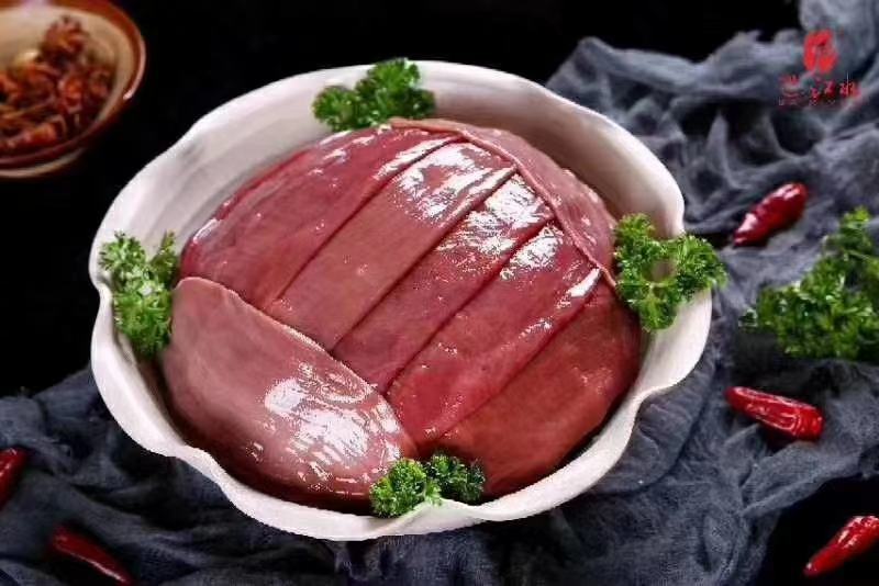 【大刀腰片】，猪腰原料，使用中西餐火锅烧烤烤肉店。小包装
