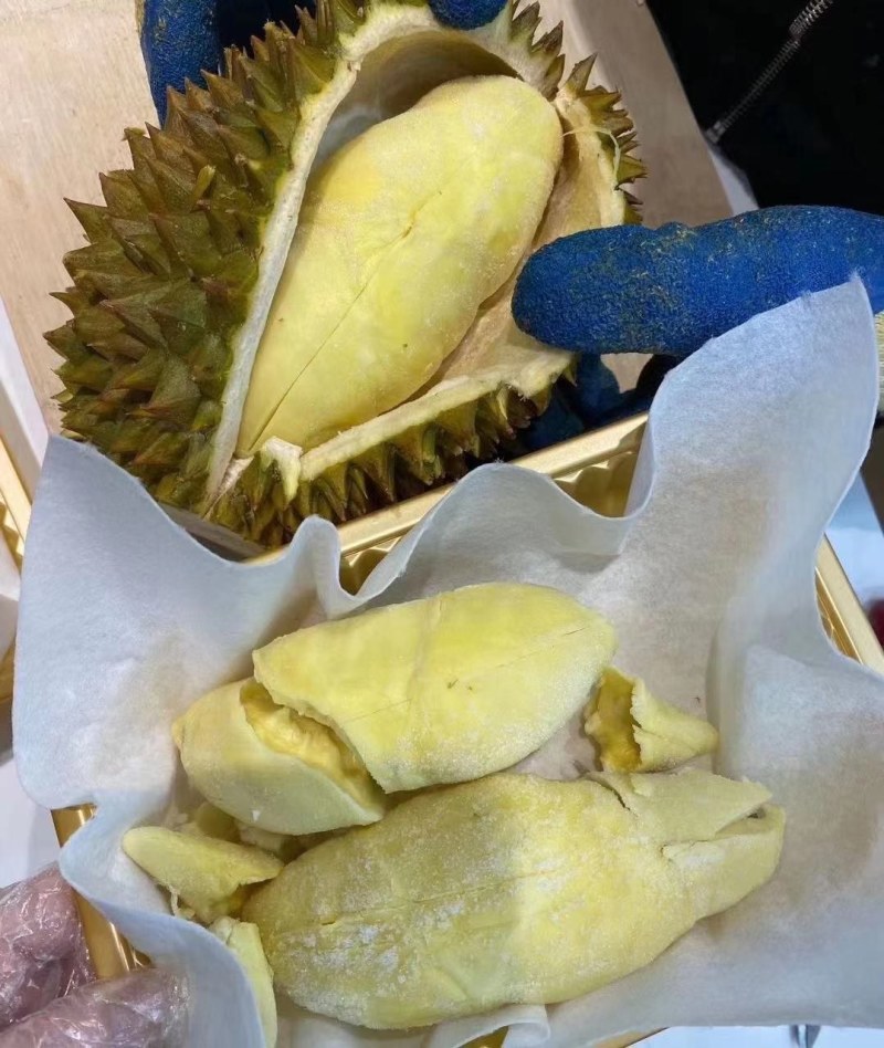 金枕液氮泰国金枕榴莲A果皮博香甜软弱批发