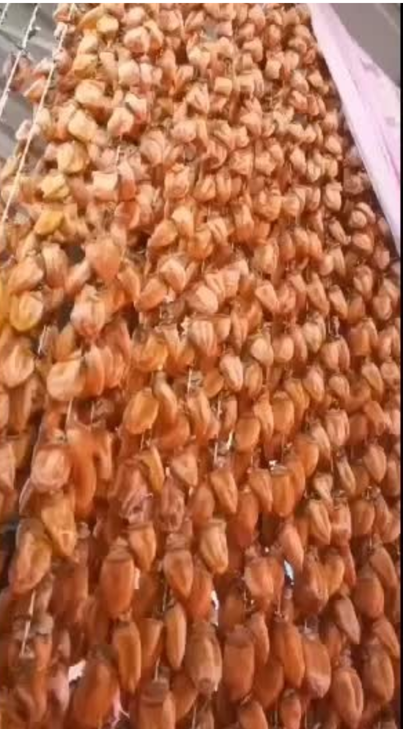 富平正宗流心柿饼——软、糯、香、甜，颜色漂亮，口味上流。
