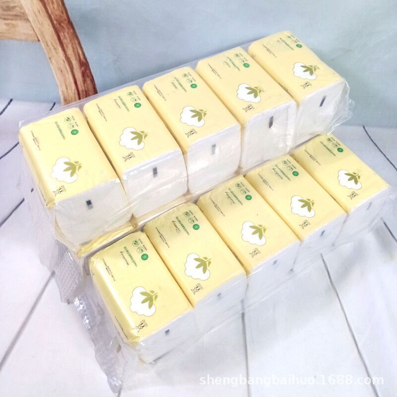 5包一提抽纸家用纸巾套装厨房餐厅用餐巾纸跑江湖地推礼品批