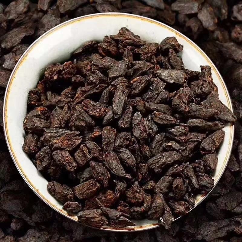 茶化石云南普洱茶化石碎银子特级熟茶糯米香3号茶化石