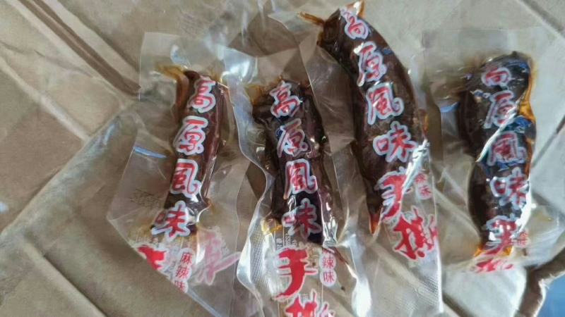 手撕风干牛肉展销会旅游景点热卖手撕鸭肉零食小吃一件代发