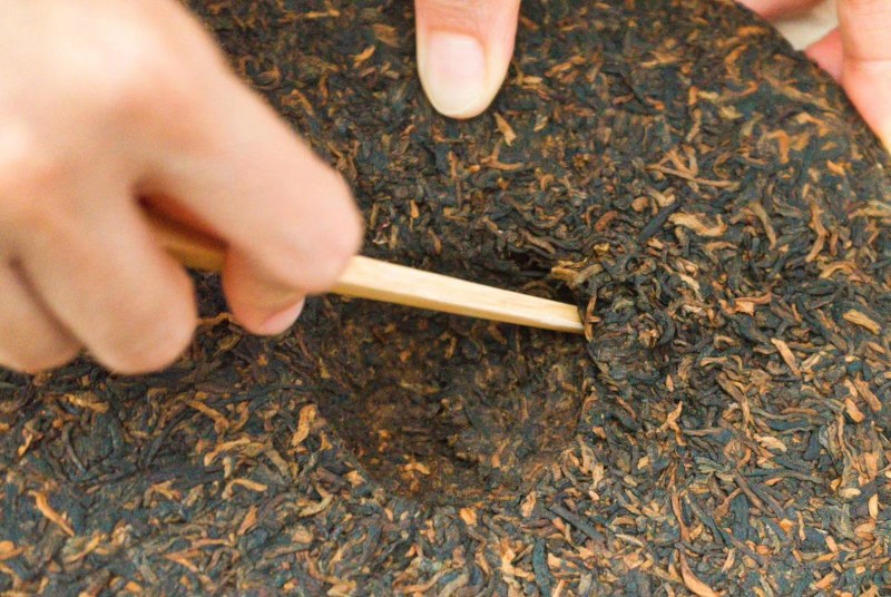 普洱茶宫廷熟茶饼357g