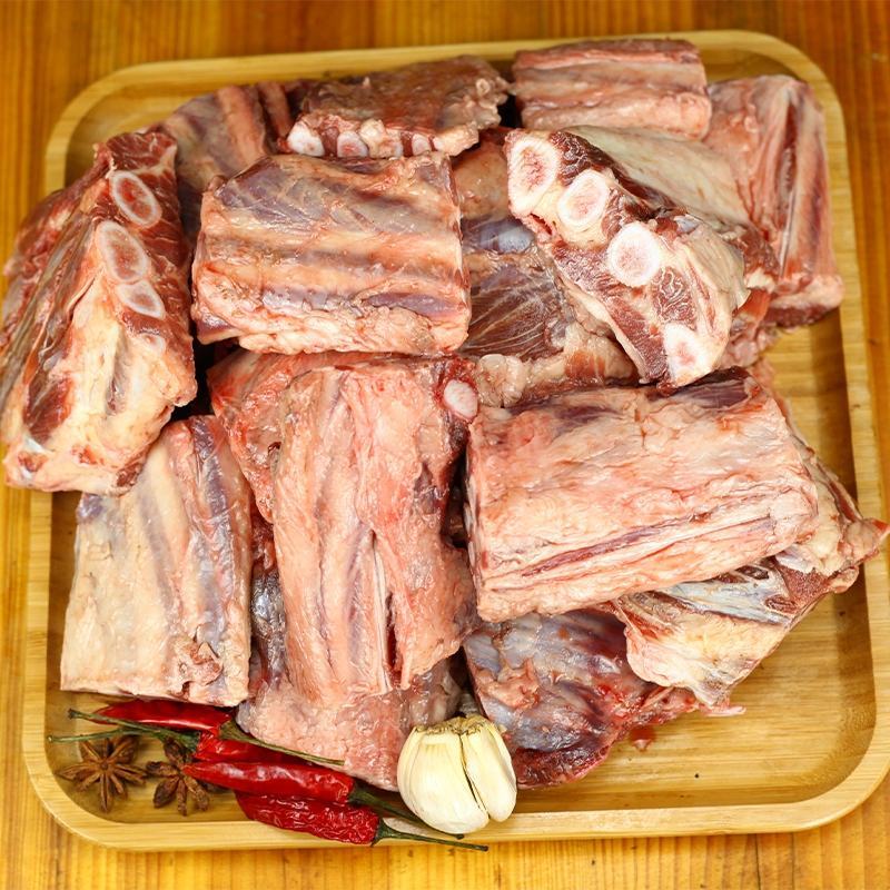 新鲜现杀驴肉驴软排骨带肉驴骨正宗散养带皮不带皮速冻包邮