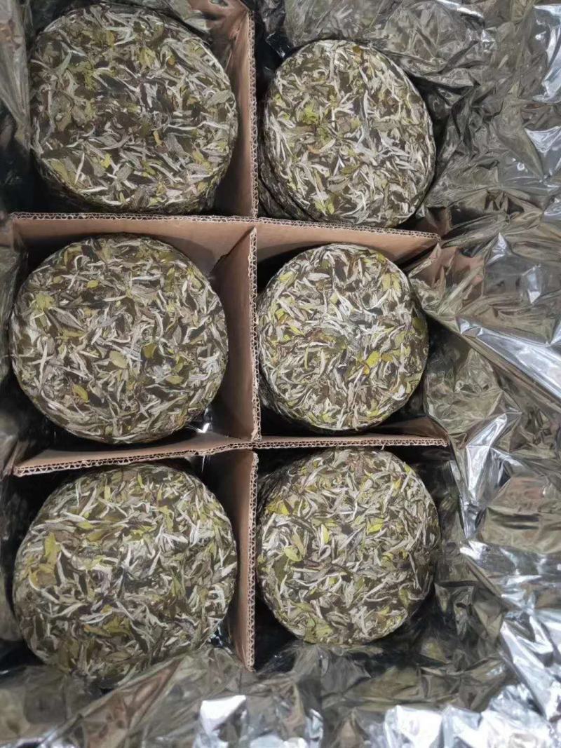 福鼎白茶2020年一级白牡丹饼300克牡丹饼