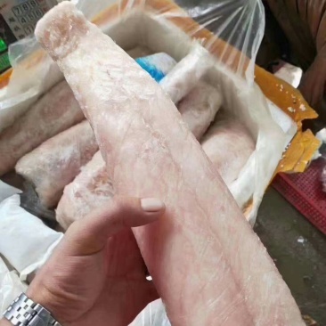 无皮鳄鱼肉一百斤以上18元零售35