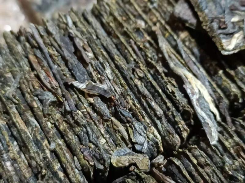 2020年易武弯弓古树生茶8克一片薄片方砖