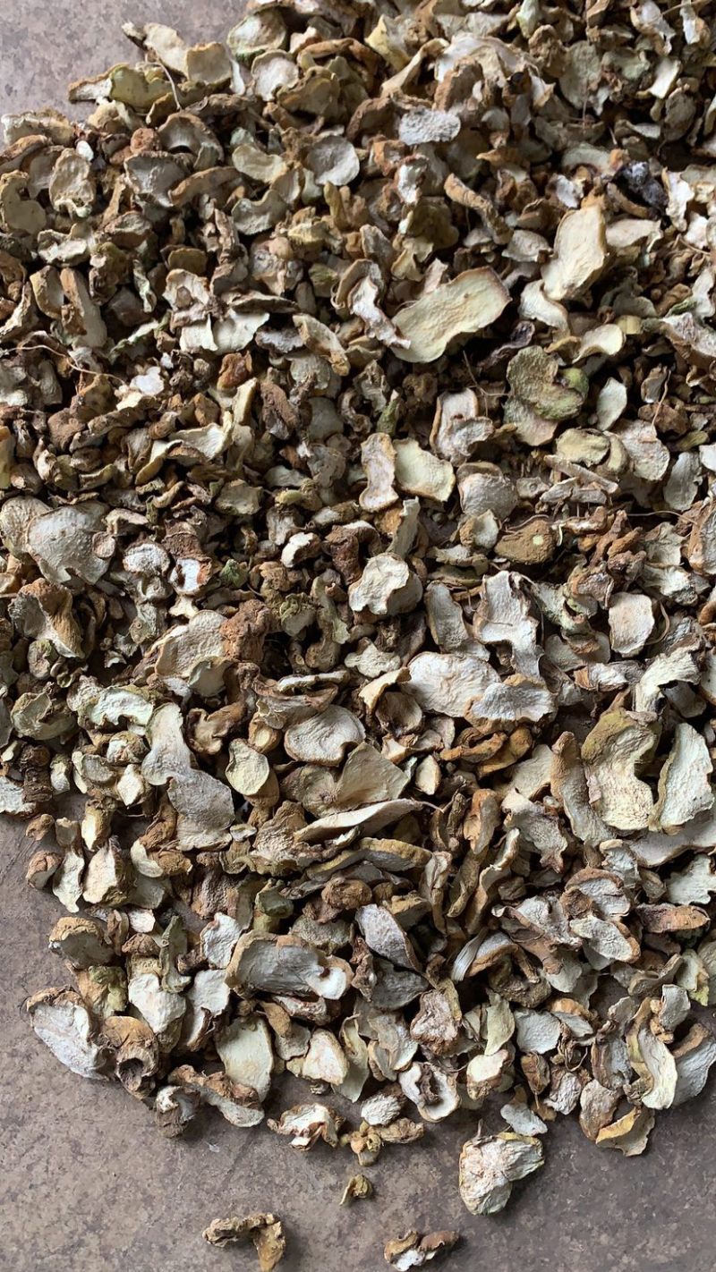 黄精云南野生黄精干片水洗白片100斤包邮