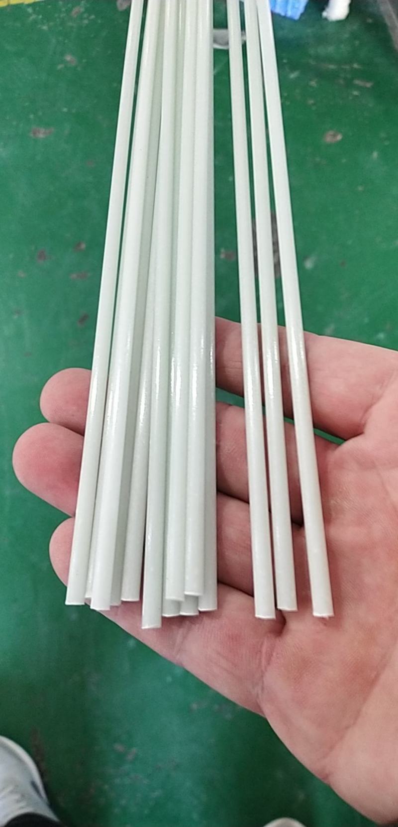 食用菌大棚玻璃纤维纤维棒复合材料树脂杆农用拱棚杆弓子