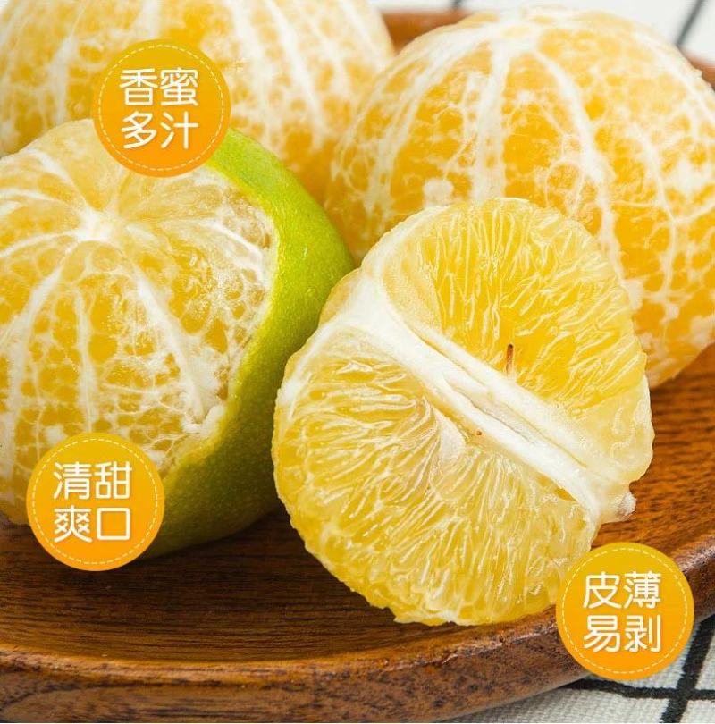 【精品】真正德庆贡柑皇帝柑甜度16电商微商一件代发