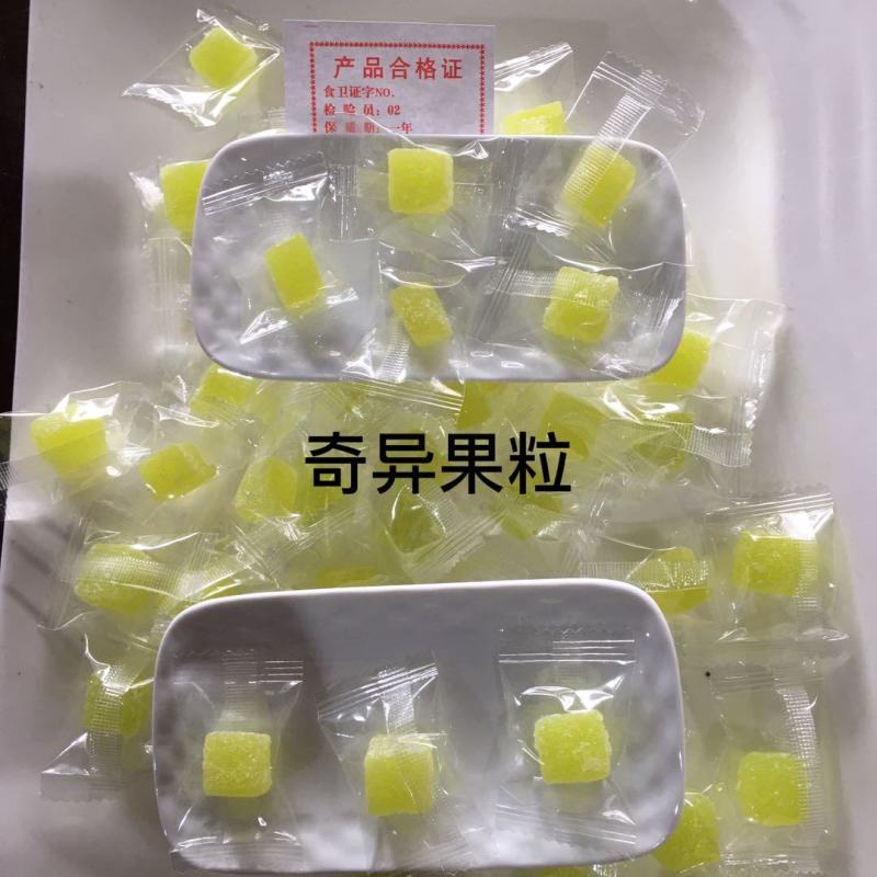 年货糖果小零食系列水果粒水果软糖水果味糖果口味齐全