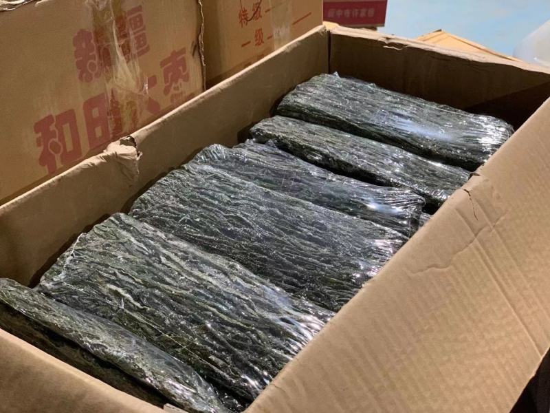 跑江湖地摊南海盐渍海带丝烘干海带丝凉拌干货摆地摊