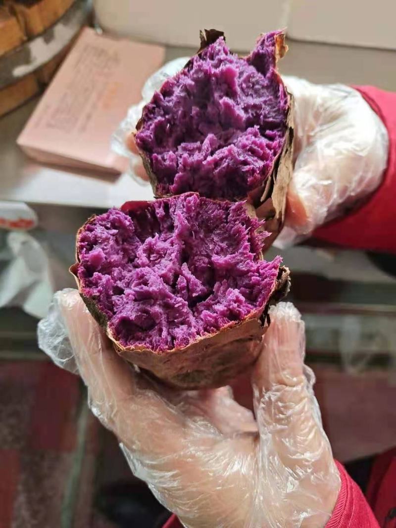 紫薯，自家种无丝沙甜紫薯，有意者联系