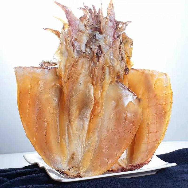 深水墨鱼干海鲜干货肉质肥厚入口鲜香美味（干货包邮）