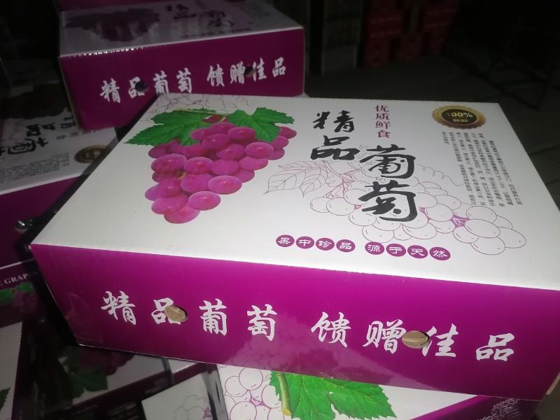 大量供应礼品盒葡萄，量大价格便宜基地直发
