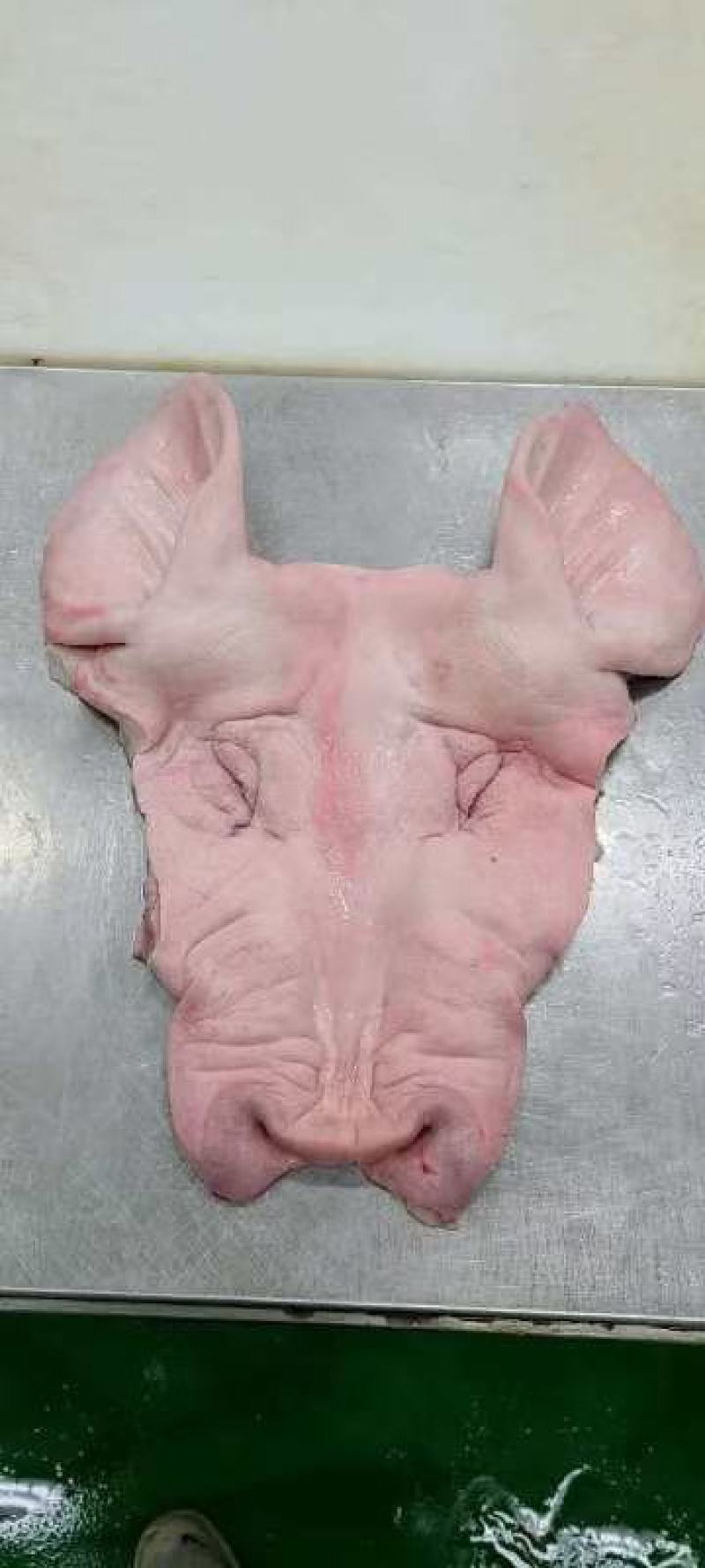 去骨猪脸肉惊爆价格促销中质量好干净无毛质量如图
