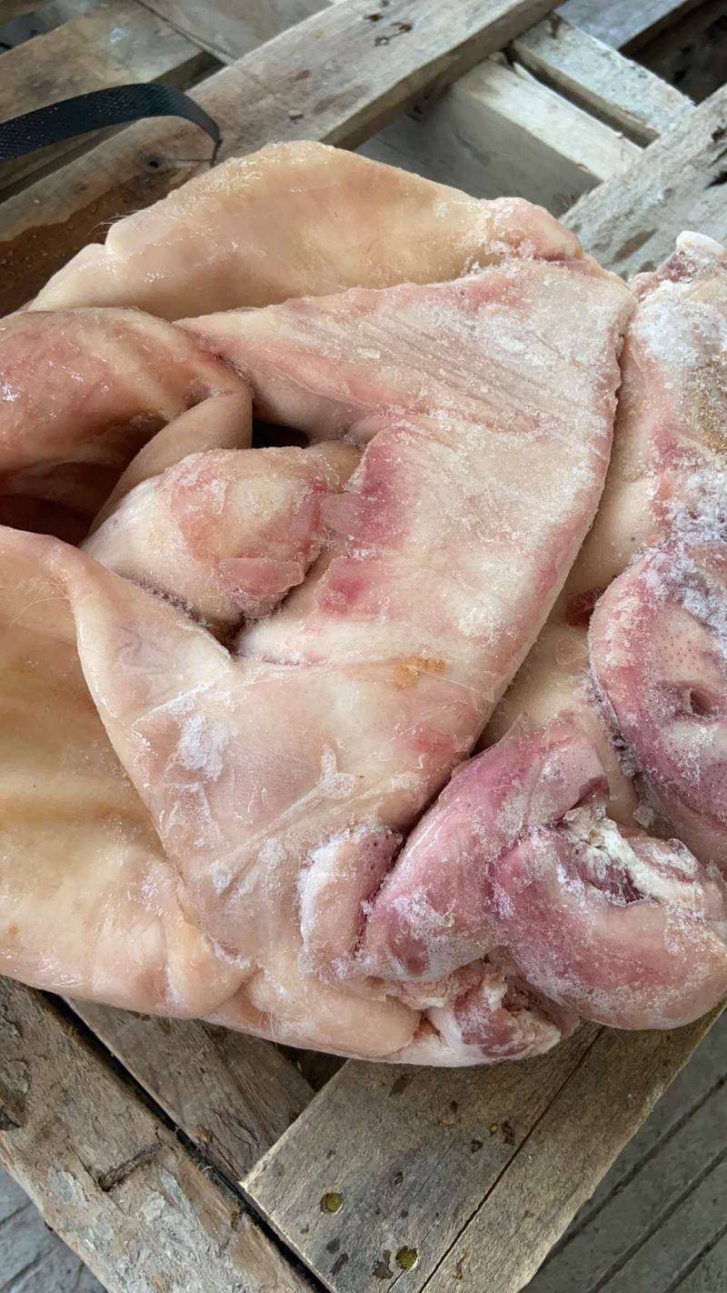 去骨猪脸肉惊爆价格促销中质量好干净无毛质量如图