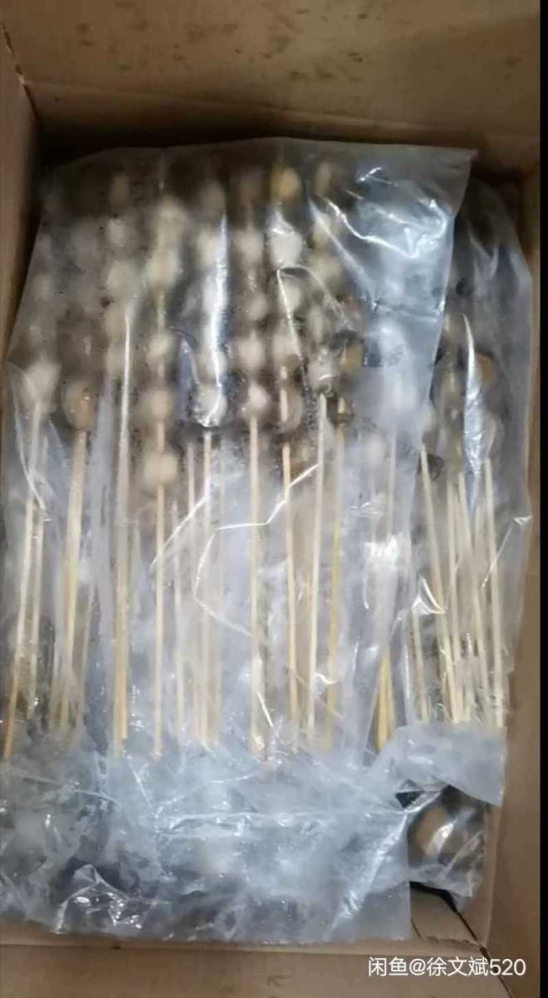 鲍鱼小串烧烤好食材一件十串一串5个鲍鱼