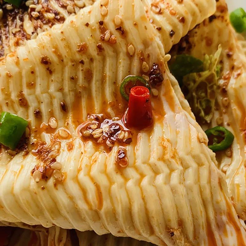 豆腐皮素牛排辣片专用，快递5斤包邮，收到后打开通风