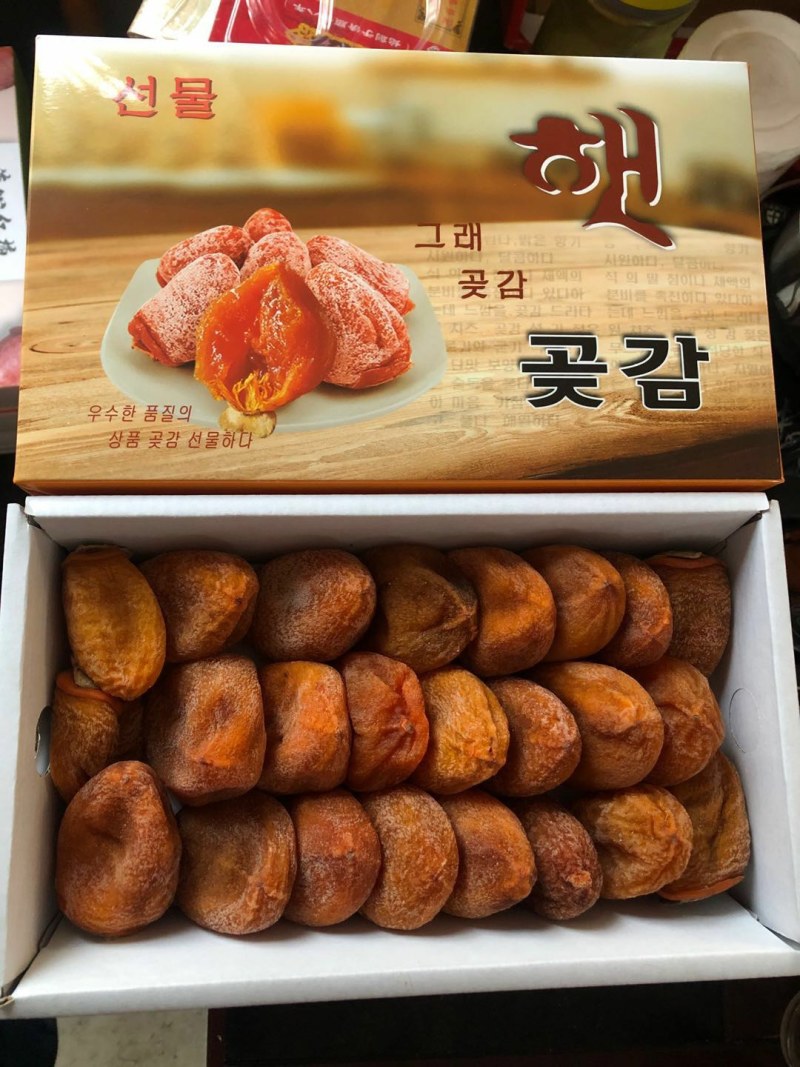 【精品推荐】吊霜柿饼独立包装一件代发山东柿饼非富平柿饼