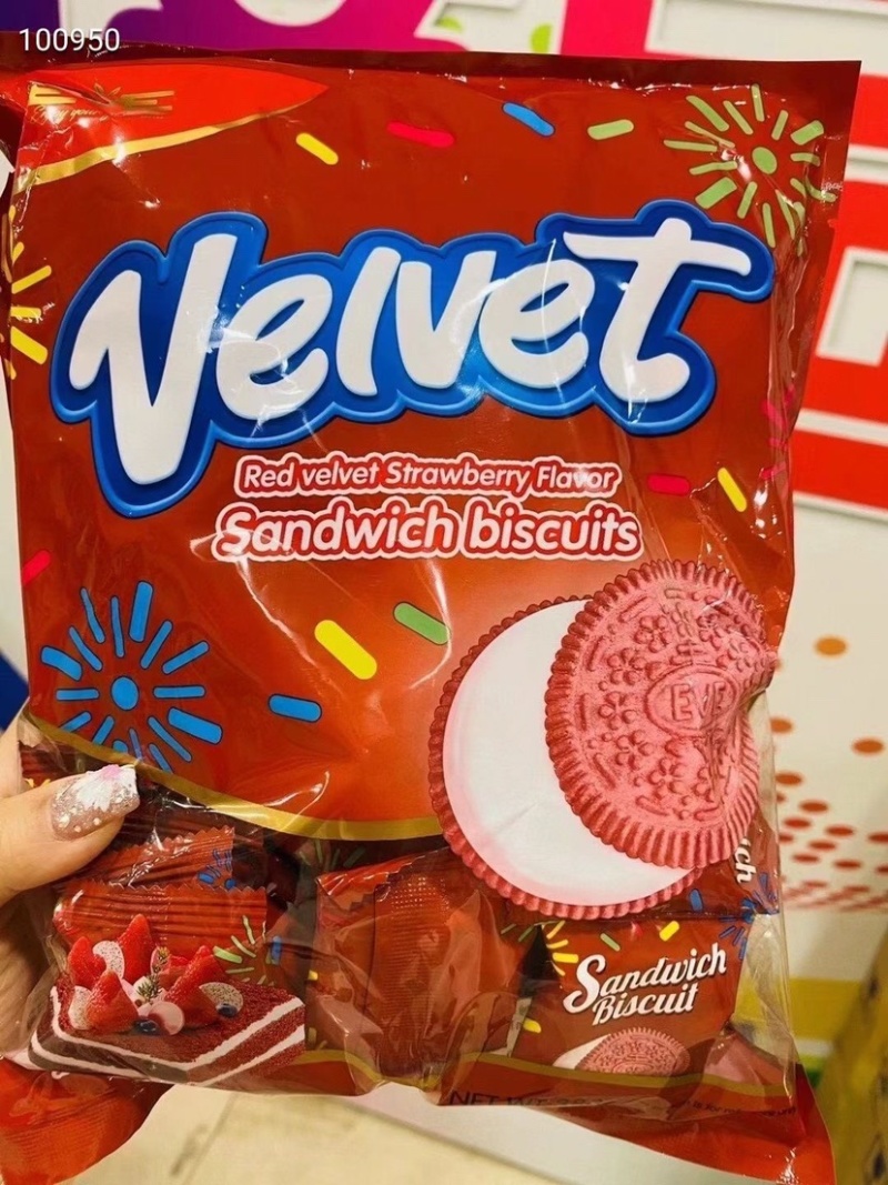 俄罗斯进口EVE红丝绒饼干包邮