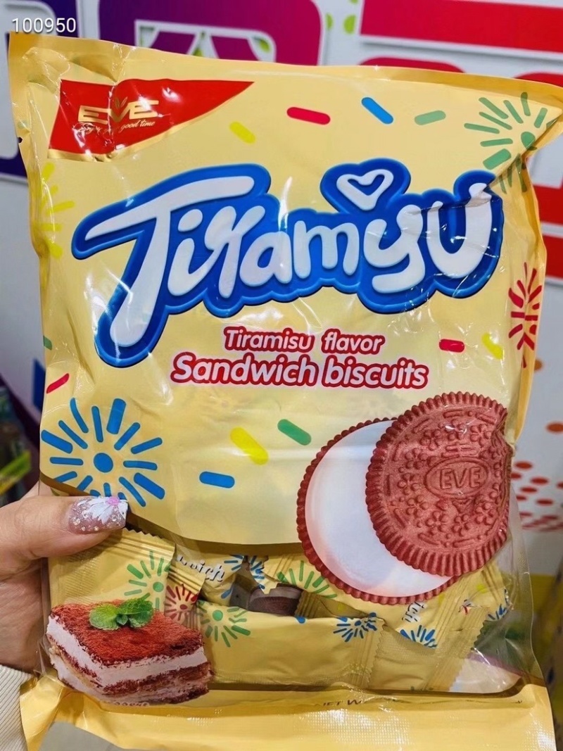 俄罗斯进口EVE红丝绒饼干包邮
