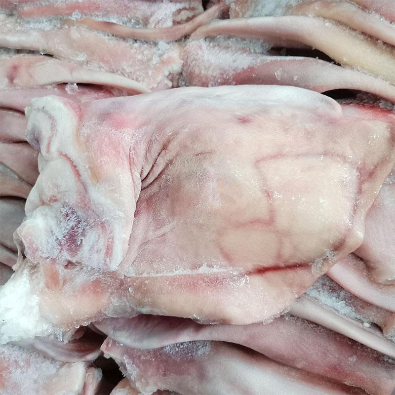 新鲜冷冻猪耳朵生猪耳朵带根耳朵毛重含冰19斤卤菜食堂学