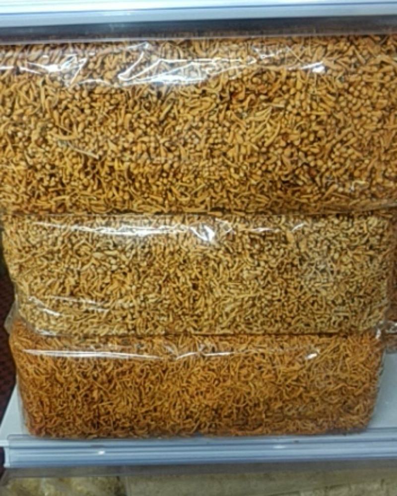 精品山珍虫草花天然本色无添加人工手选