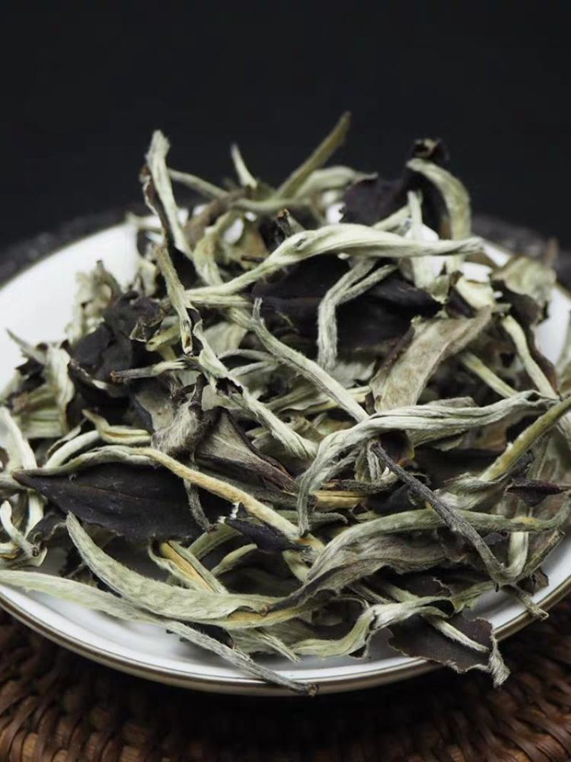 云南大叶种白茶景谷月光白散茶蜜香秧塔大白茶古树白茶寿眉老