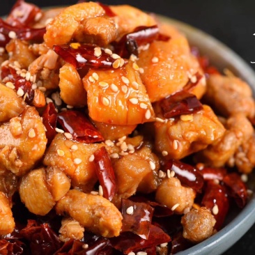 冷吃兔丁，风味独特，佐酒美食