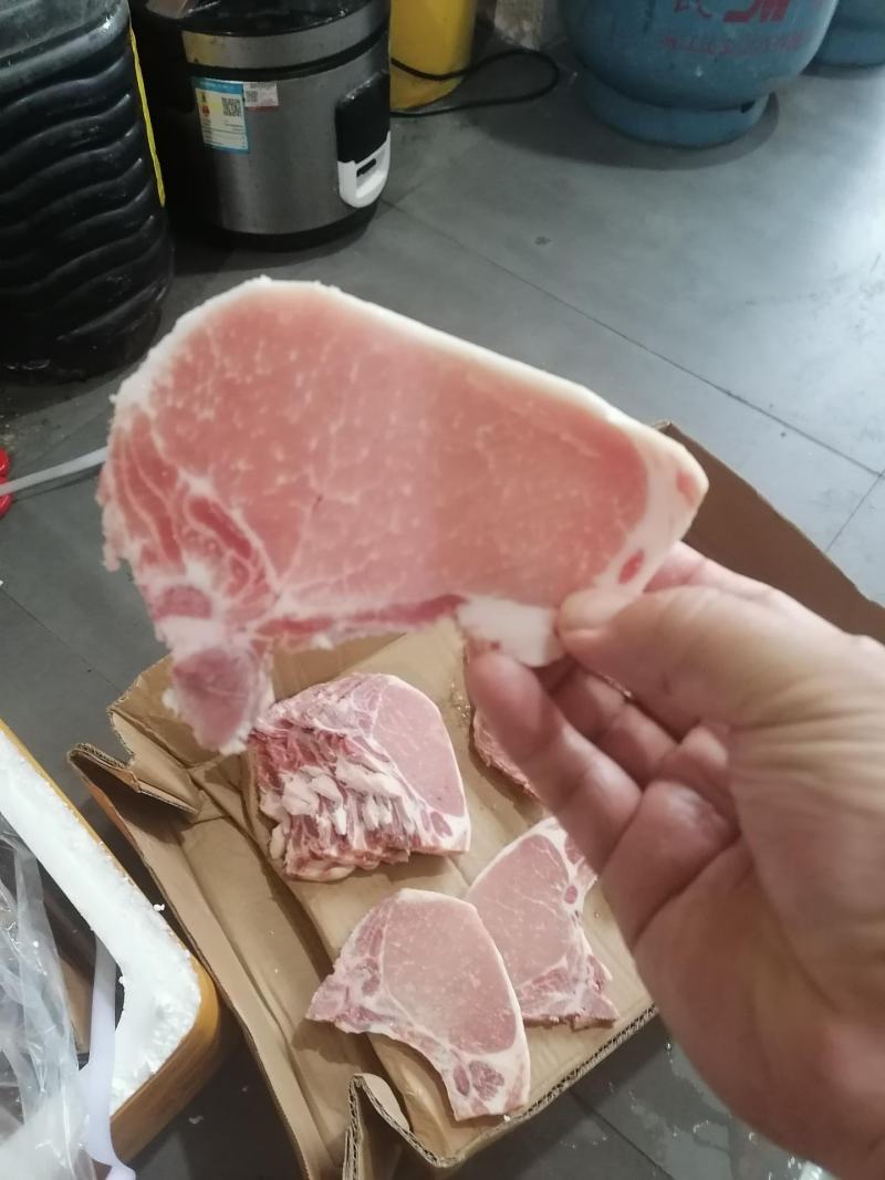 【顺丰包邮】新鲜冷冻猪大排片猪排猪里脊肉带骨大排2