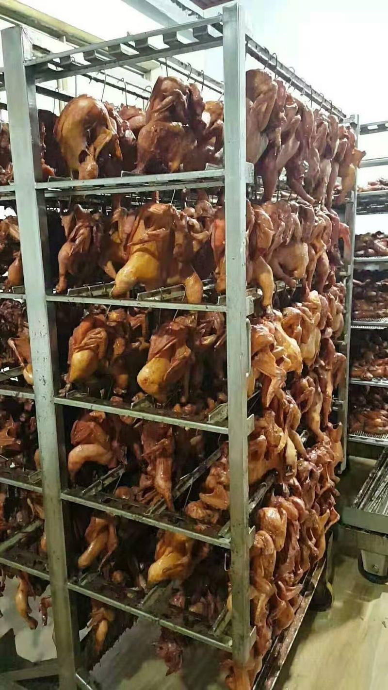 德州风味五香扒鸡北京风味烧子鸭精品熟食鸡鸭
