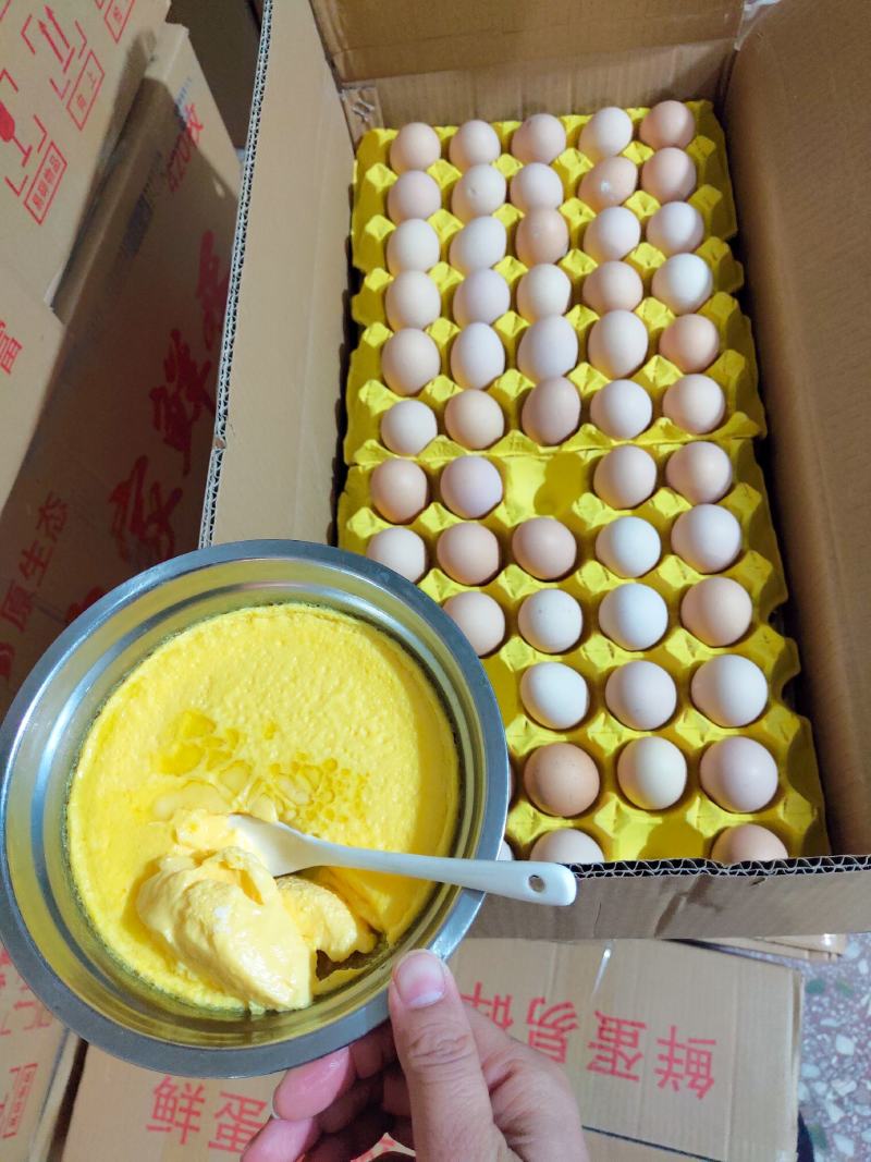 精品粉八黑凤双色蒸香金黄壳厚耐放蛋黄比例大口感好