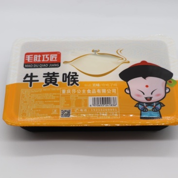 盒装牛黄喉口感厚实适合超市线上
