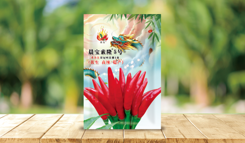 辣椒种子（晨宝椒万家，晨宝幸福红，晨宝蒜乡红，晨宝索隆5
