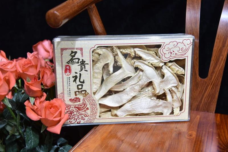 年货礼盒推荐好礼山珍菌150克精装松茸礼盒298元