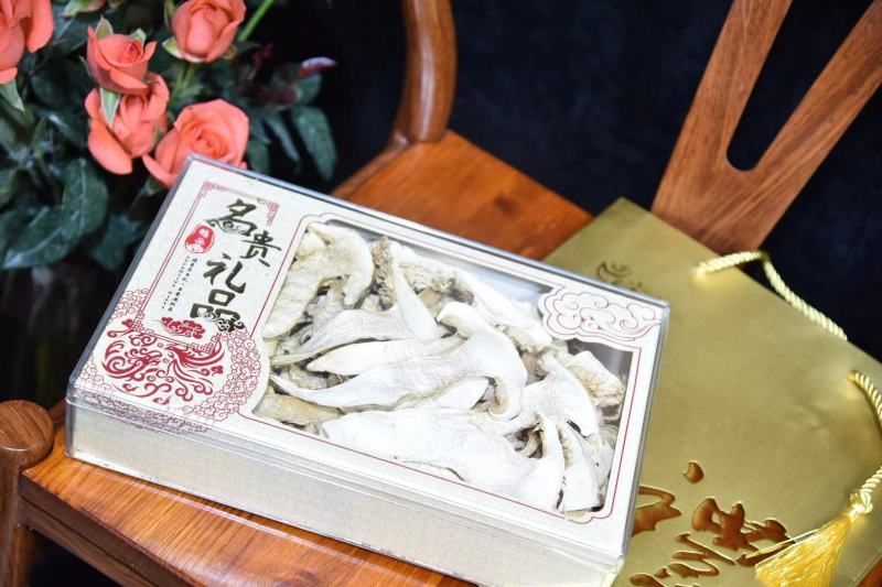 年货礼盒推荐好礼山珍菌150克精装松茸礼盒298元