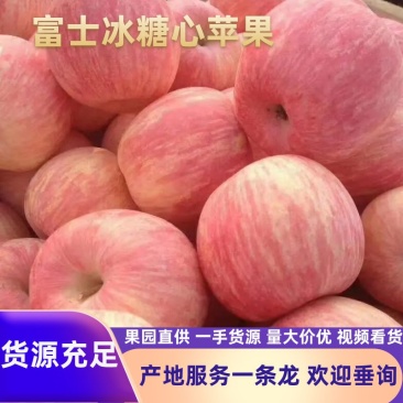 苹果，河北，产地直供，红富士，色泽颜丽，口感脆甜