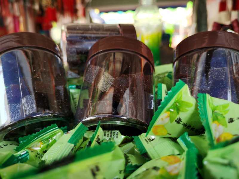 梨膏糖，散装独立包装的板块均有，地推展会景区商超电商热