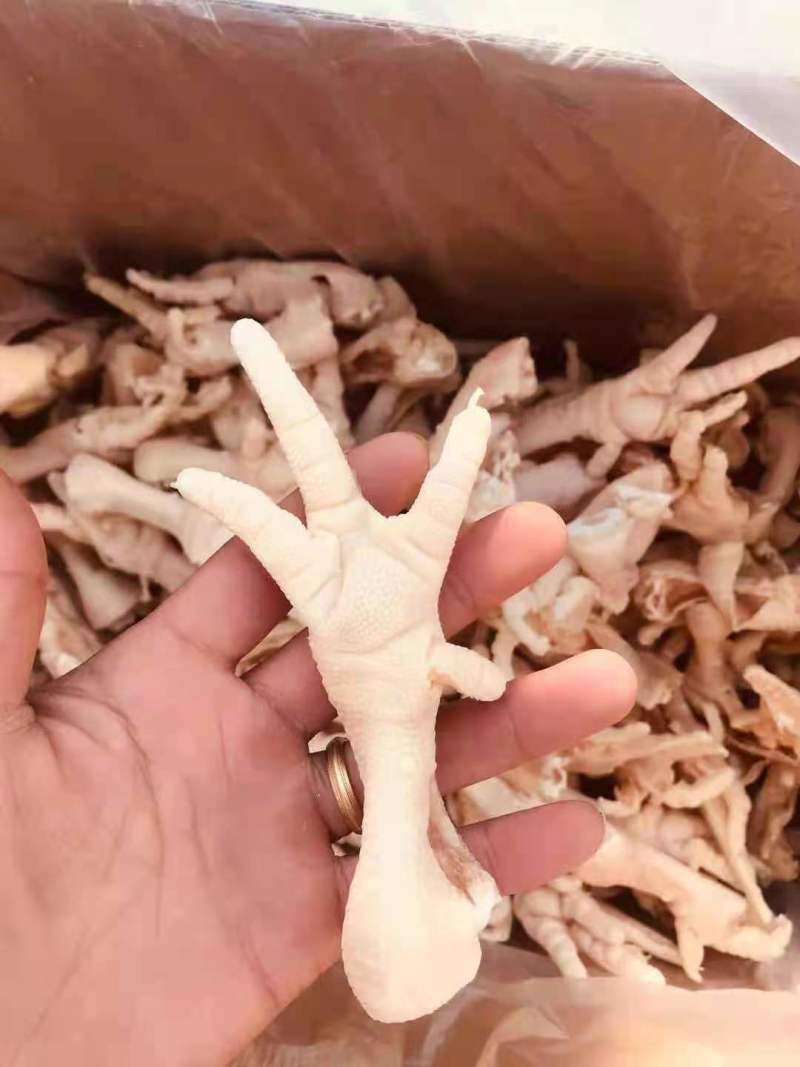 单冻去骨鸡爪脱骨鸡爪，纯干无水，颜色好看
