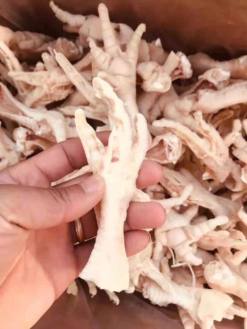 单冻去骨鸡爪脱骨鸡爪，纯干无水，颜色好看