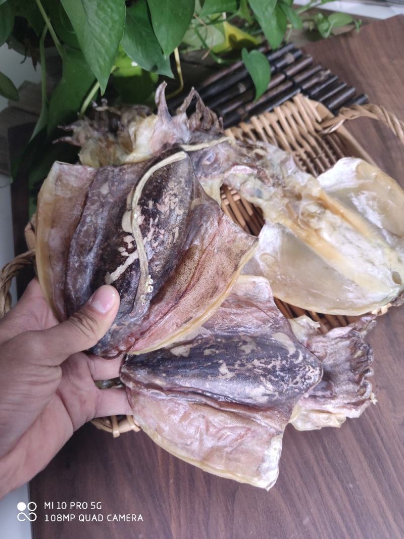 广西北海深海墨鱼干平板墨鱼干淡晒墨鱼干质量保证